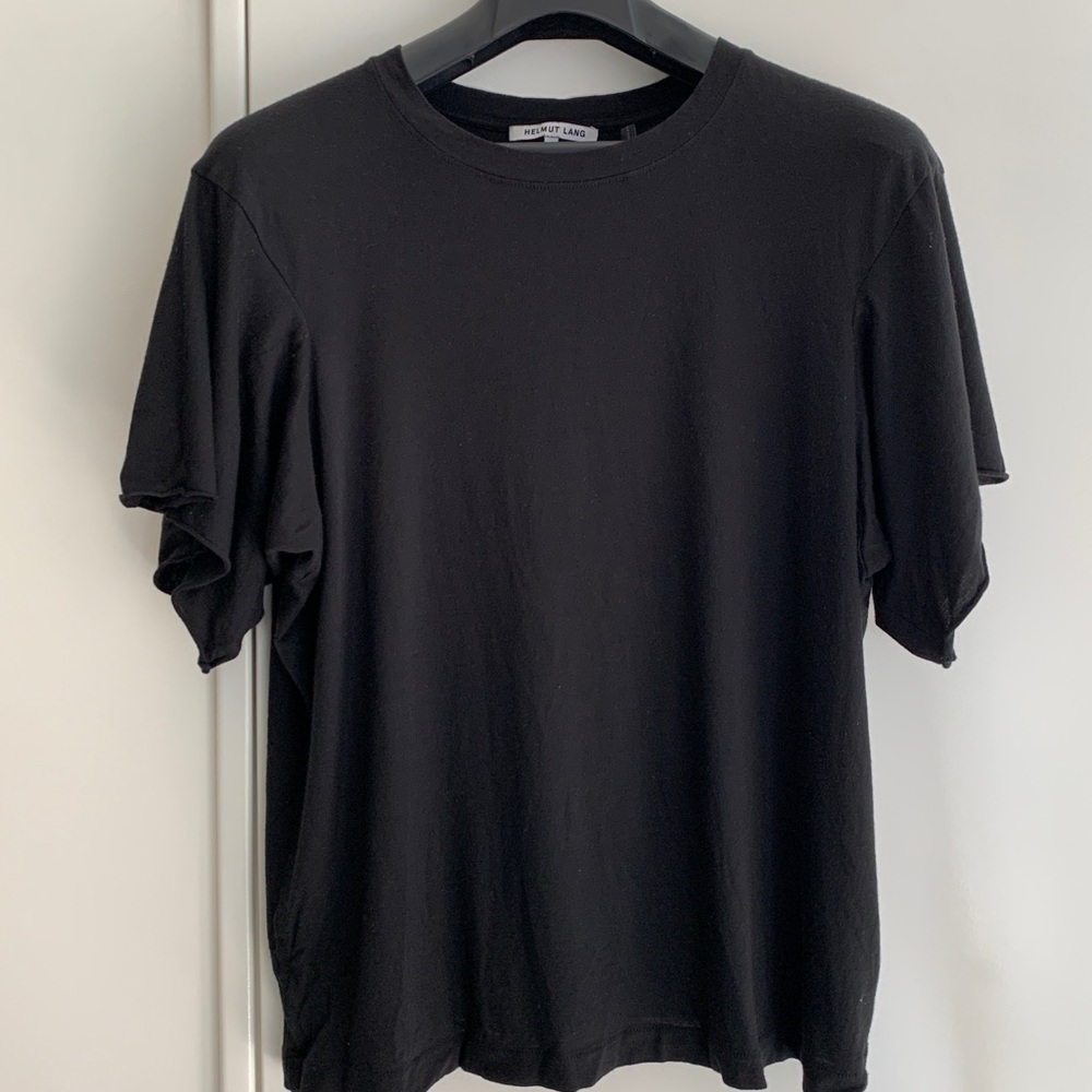 Helmut Lang black tshirt